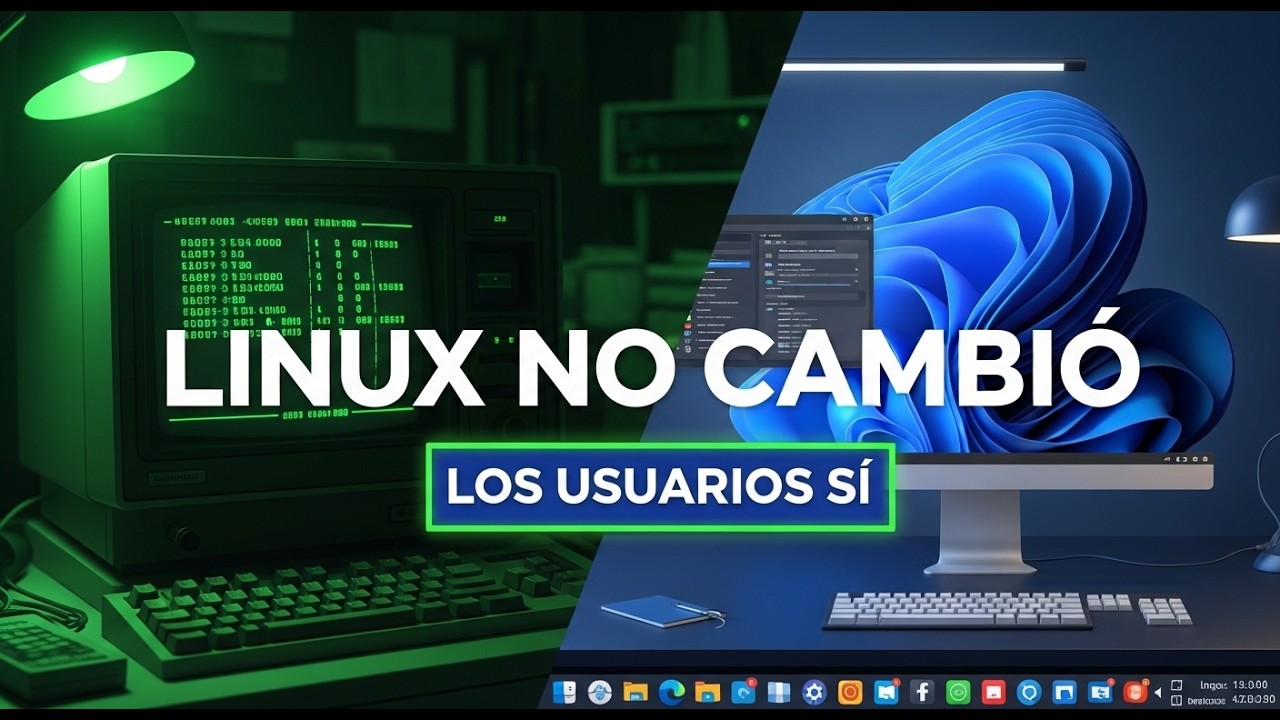 Linux No Cambió — Los Usuarios Sí | La Verdadera Evolución de Linux Explicada