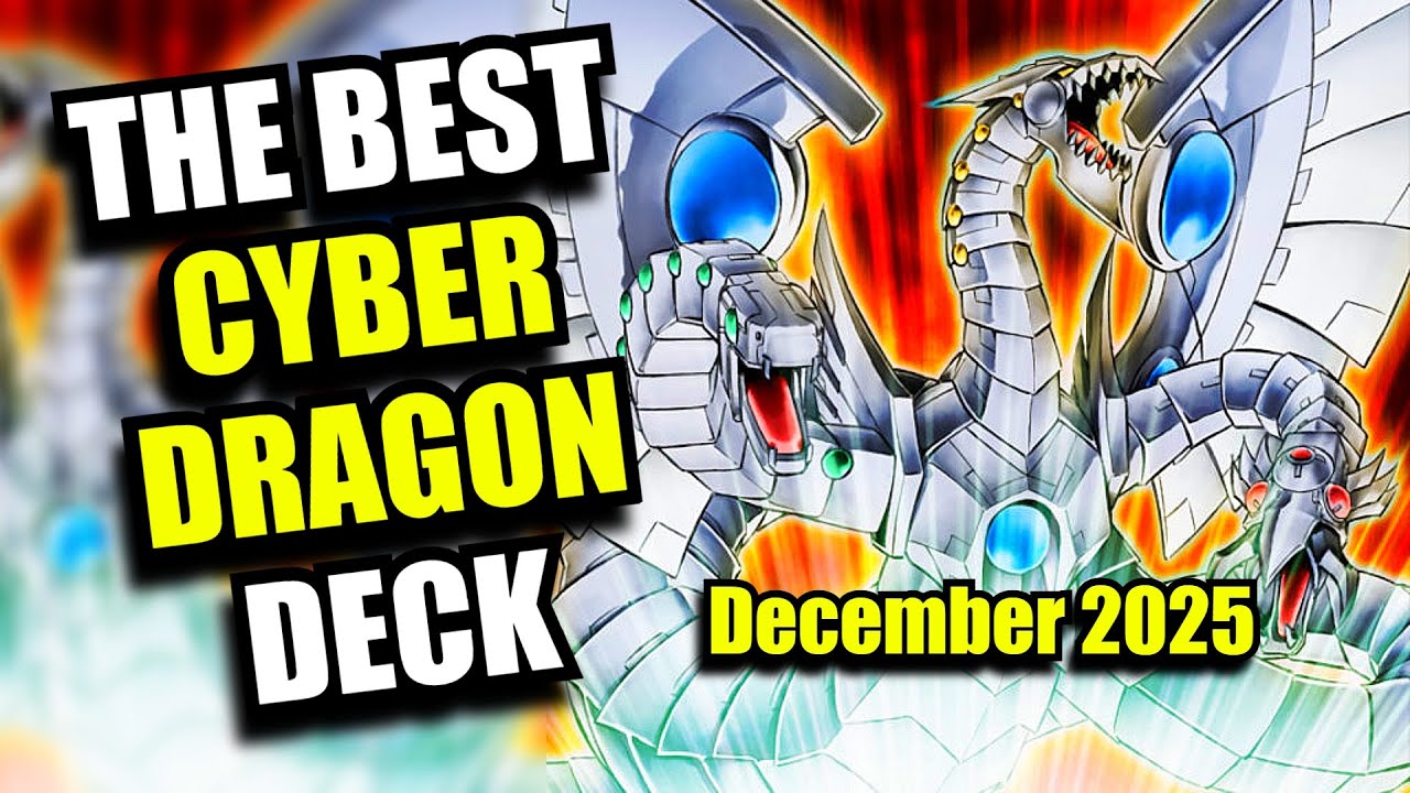 Yu-Gi-Oh! Лучший обзор колоды Кибердракона! - Декабрь 2025 - TCG и Master Duel