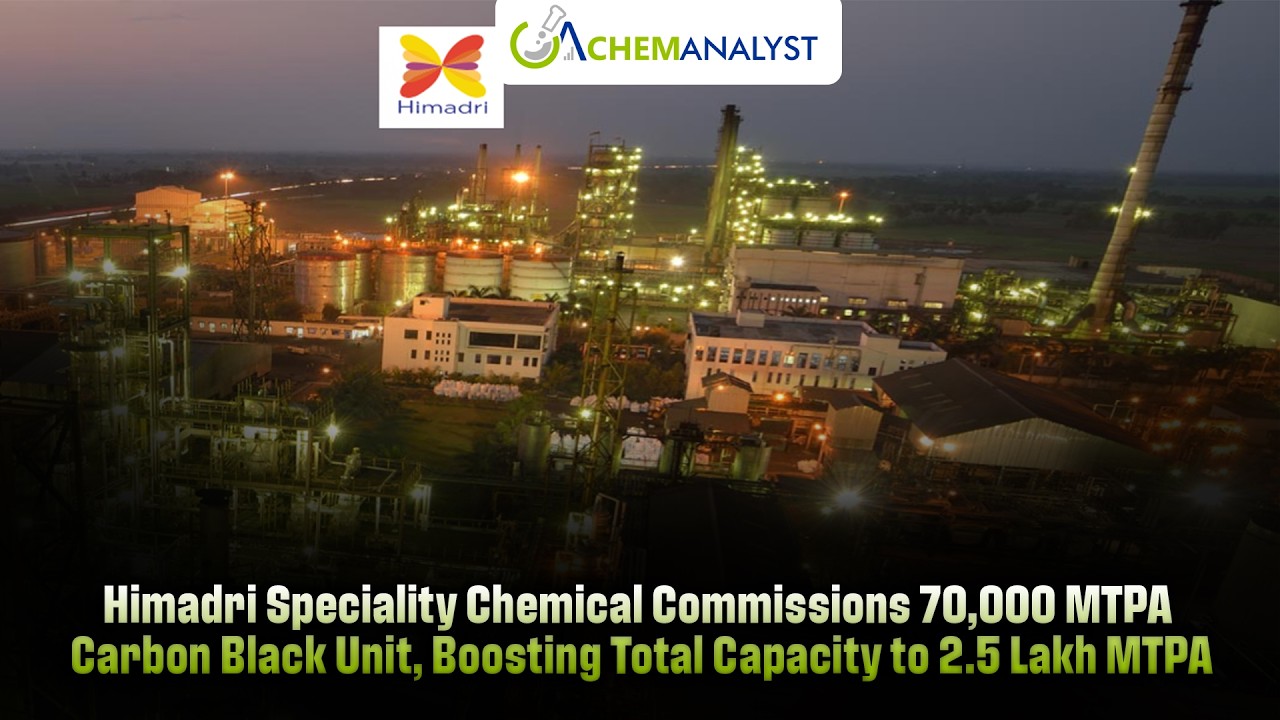 Himadri Speciality Chemical Ltd Strengthens Market Position with 70,000 MTPA Carbon Black Expansion