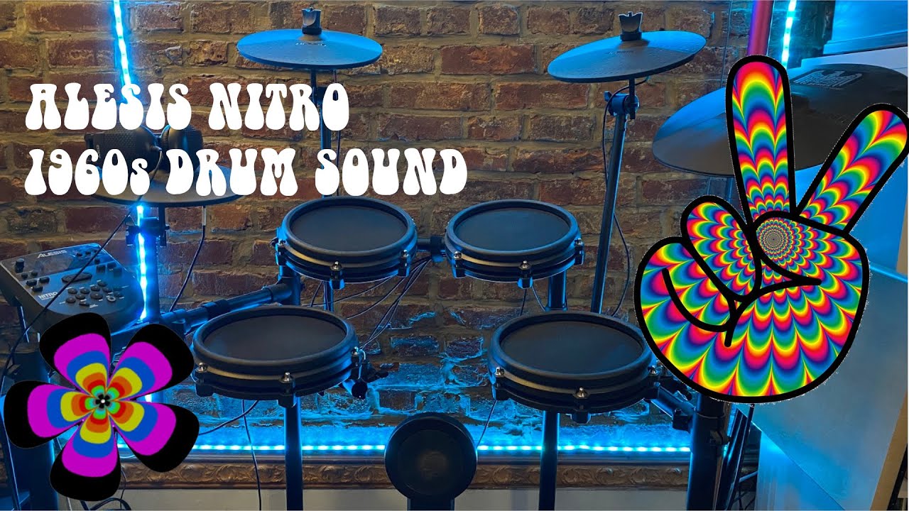 Руководство по программированию пользовательского комплекта Alesis Nitro Mesh Kit 1960-х годов