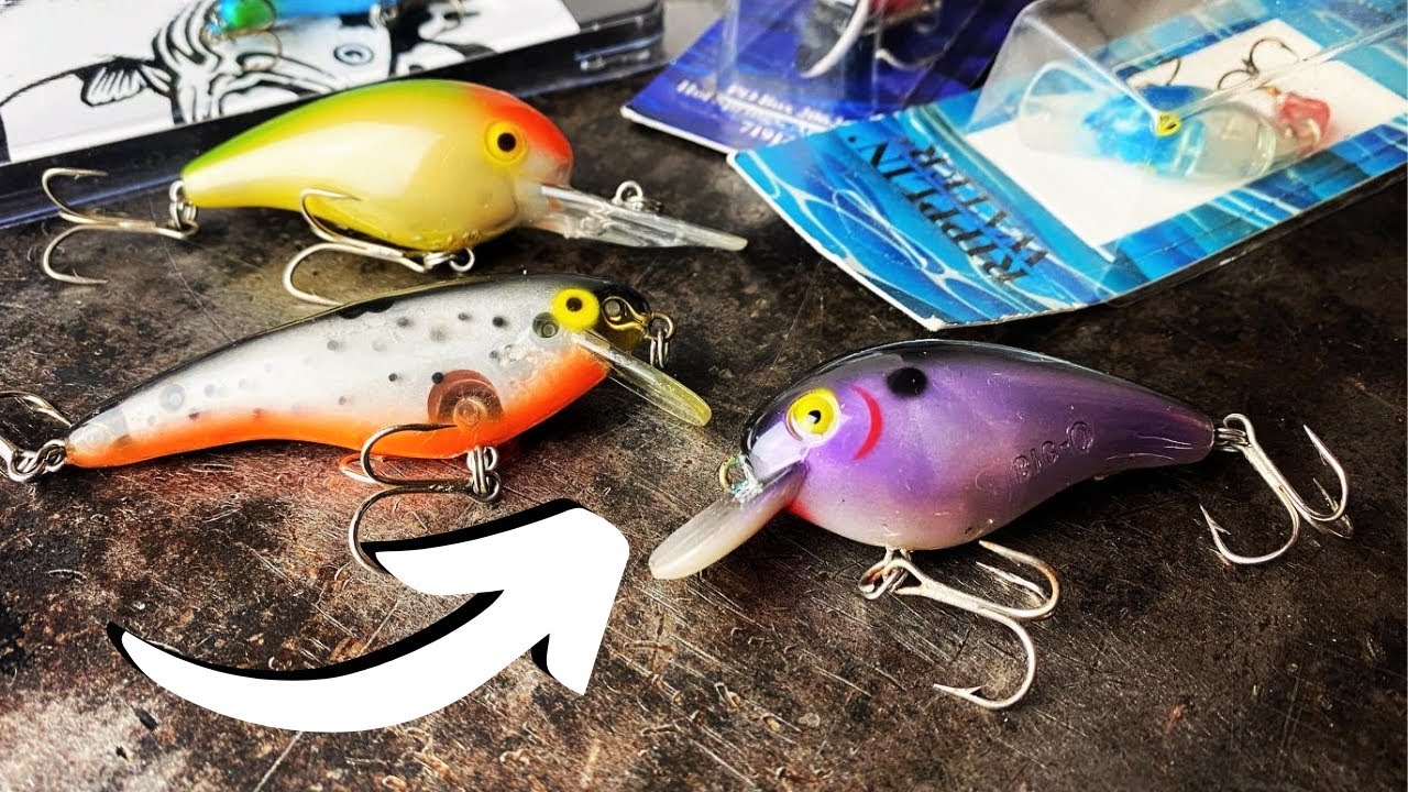 This box was filled with OLD SCHOOL CRANKBAITS! (rare)