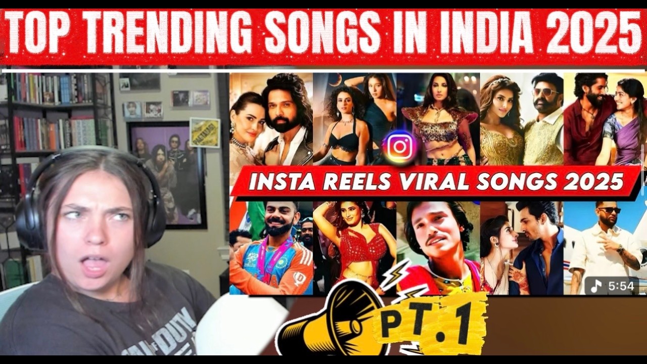 INDIA Trending Songs 2025/Instagram Reels Viral/ (Pt 1) - Songs That Are Stuck In Our Heads|REACTION