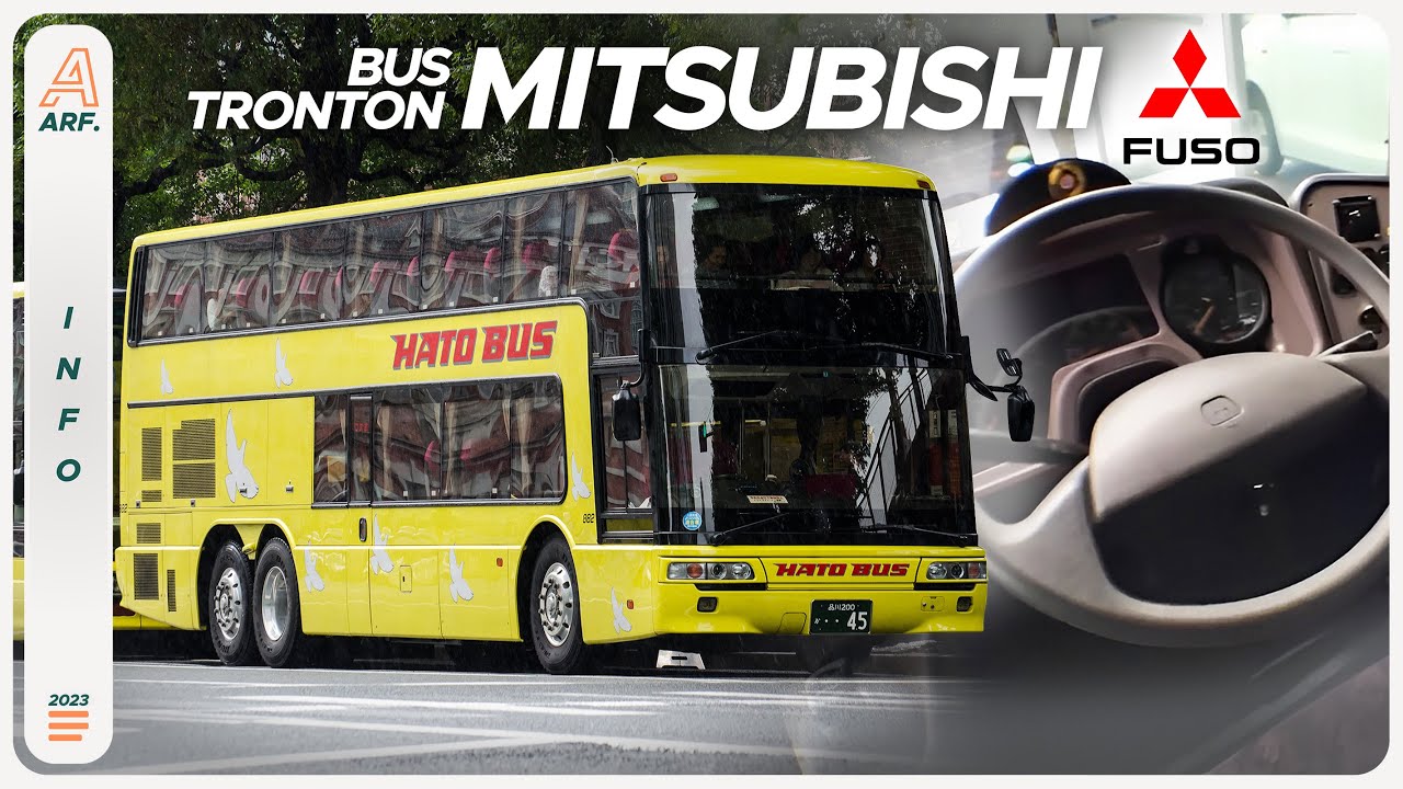 Sasis TRONTON Merek MITSUBISHI FUSO Untuk Bus DOUBLE DECK - AERO KING