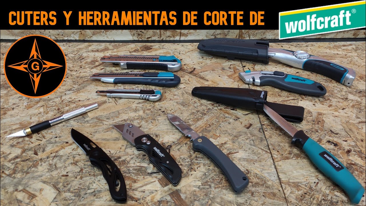 CONOCE QUE CUTTER DE WOLFCRAFT ELEGIR PARA CADA TRABAJO  / GINESSOT