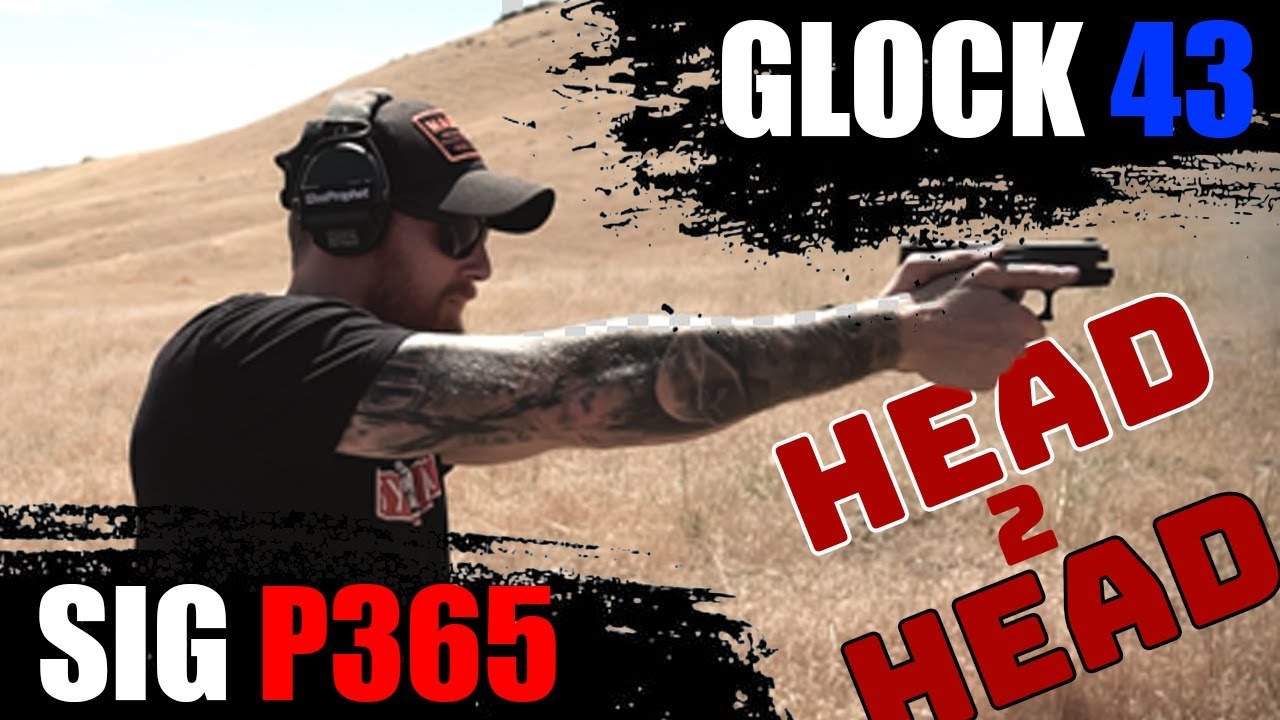 Glock 43 против Sig P365