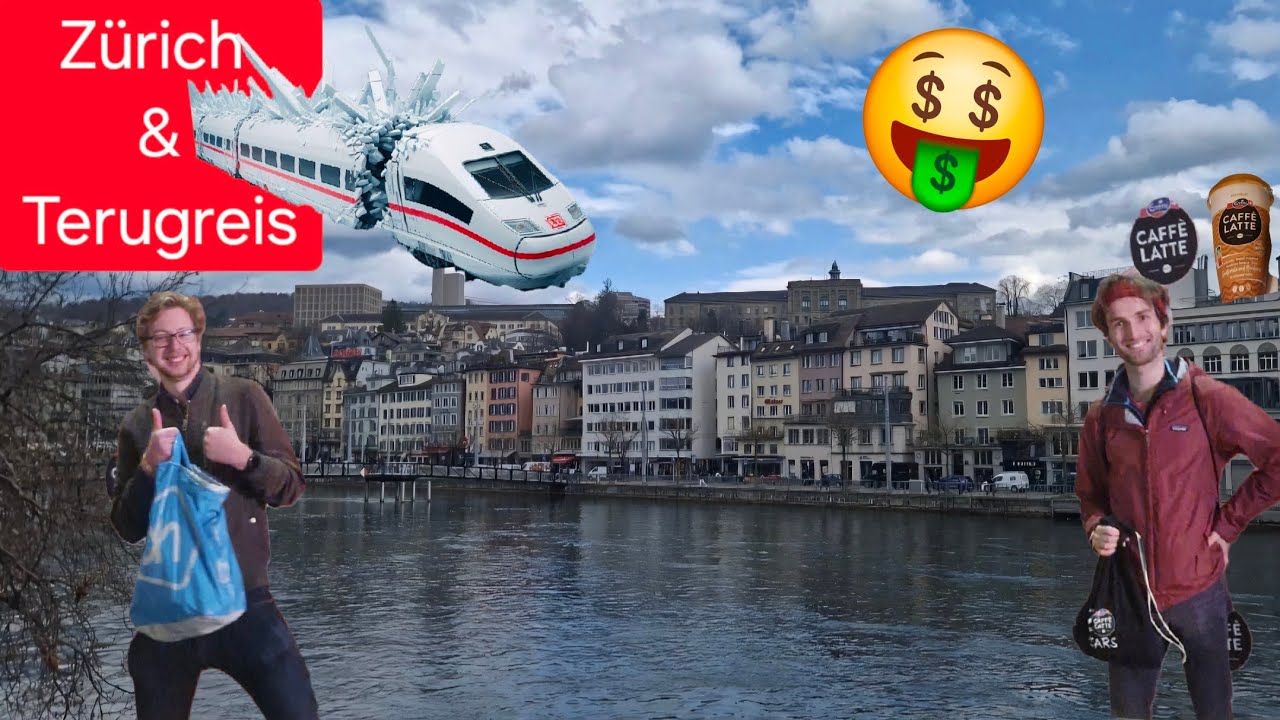 Zürich & de Terugreis 🚄💸 | #Interrail2024 deel 6 #Zürich 🇨🇭 #duur #immerdiebahn