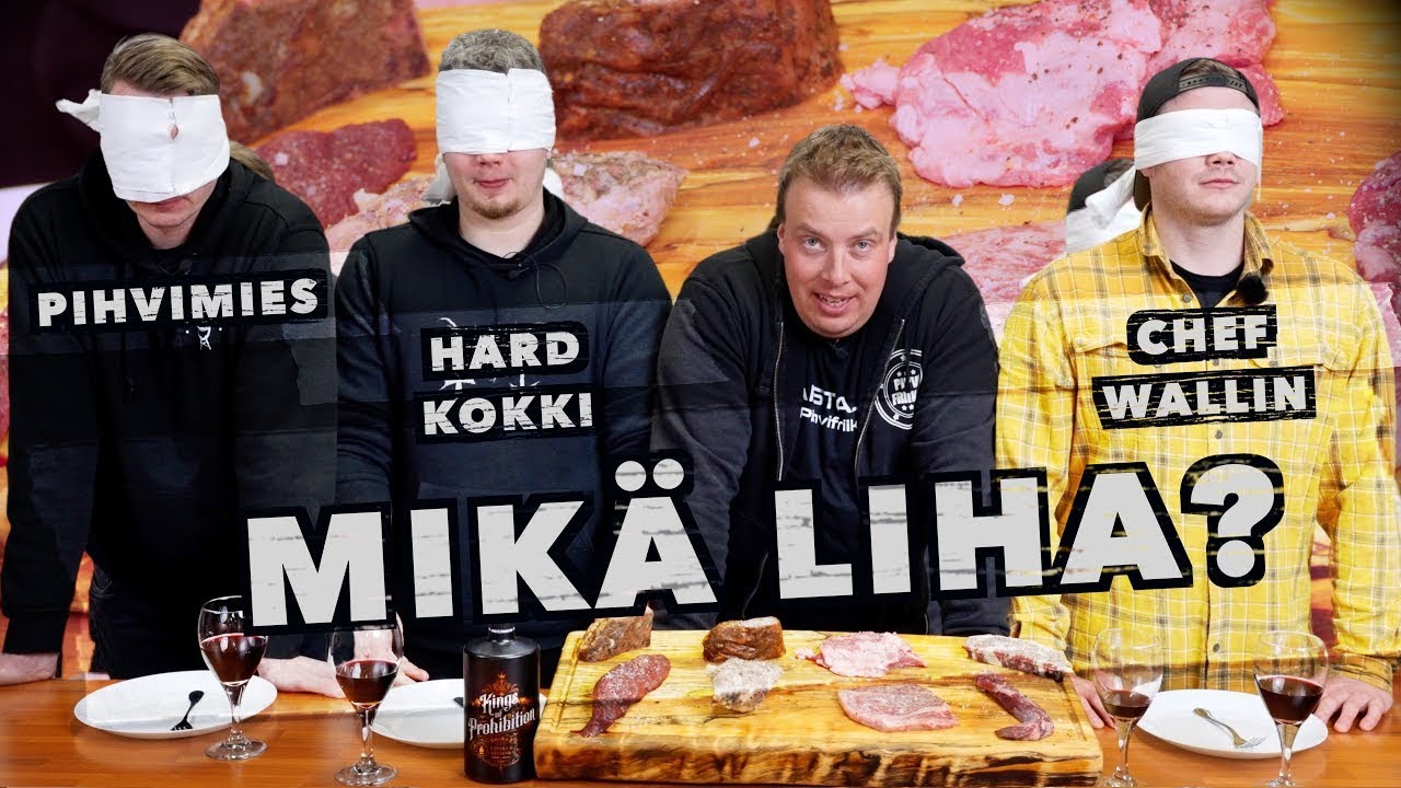 Haaste-Kuka tietää eri lihat parhaiten? Ft. @HardKokki @Pihvimies  @ChefWallin