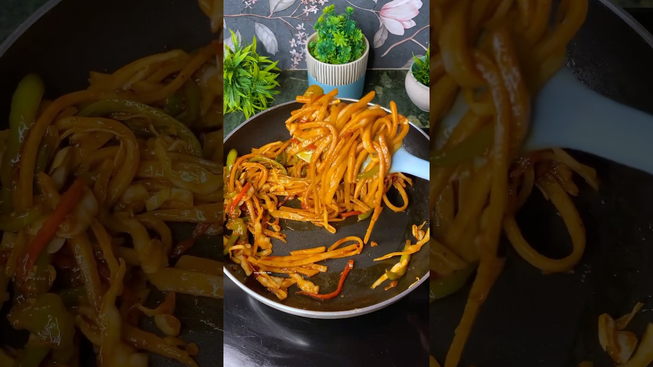 Homemade Atta Noodle Recipe #Short #recipe