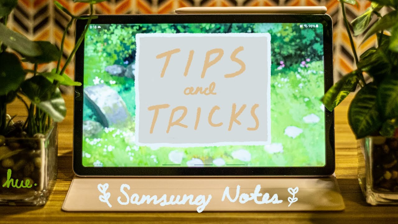 🔸 Tips and Tricks 🔸 for the Samsung Notes App 📝 Tab S6 Lite