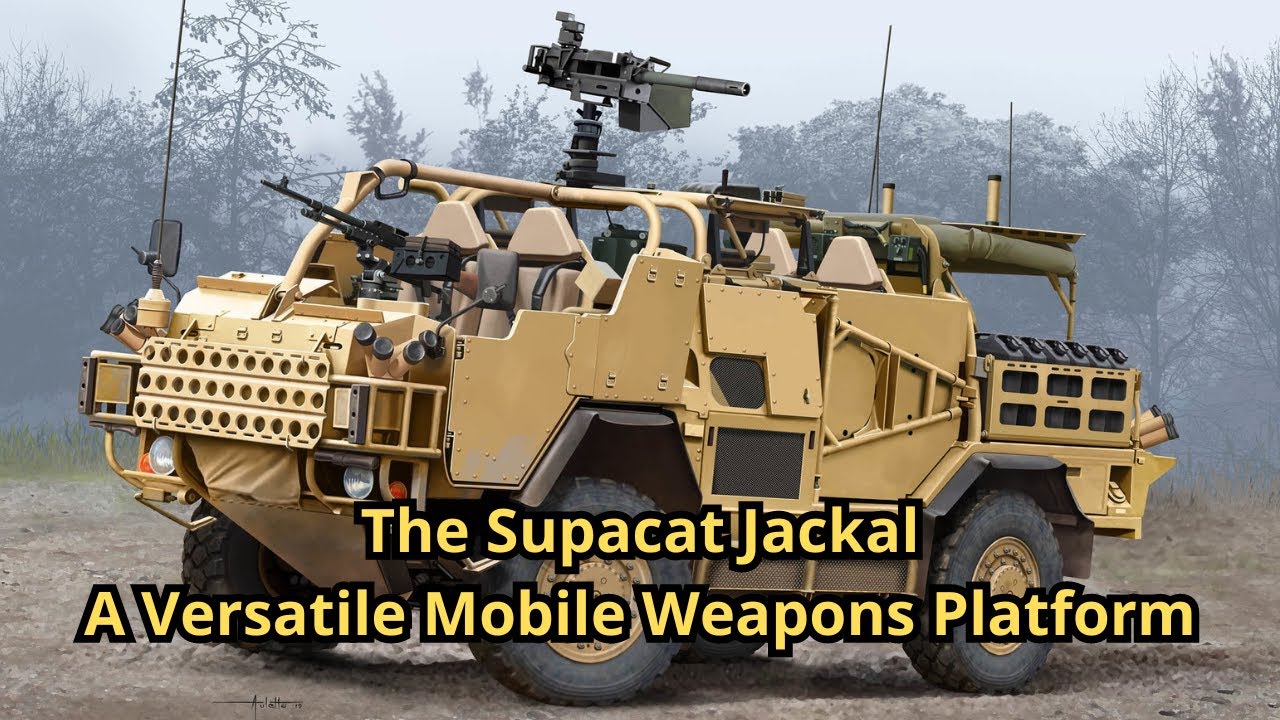 Supacat Jackal: универсальная мобильная оружейная платформа
