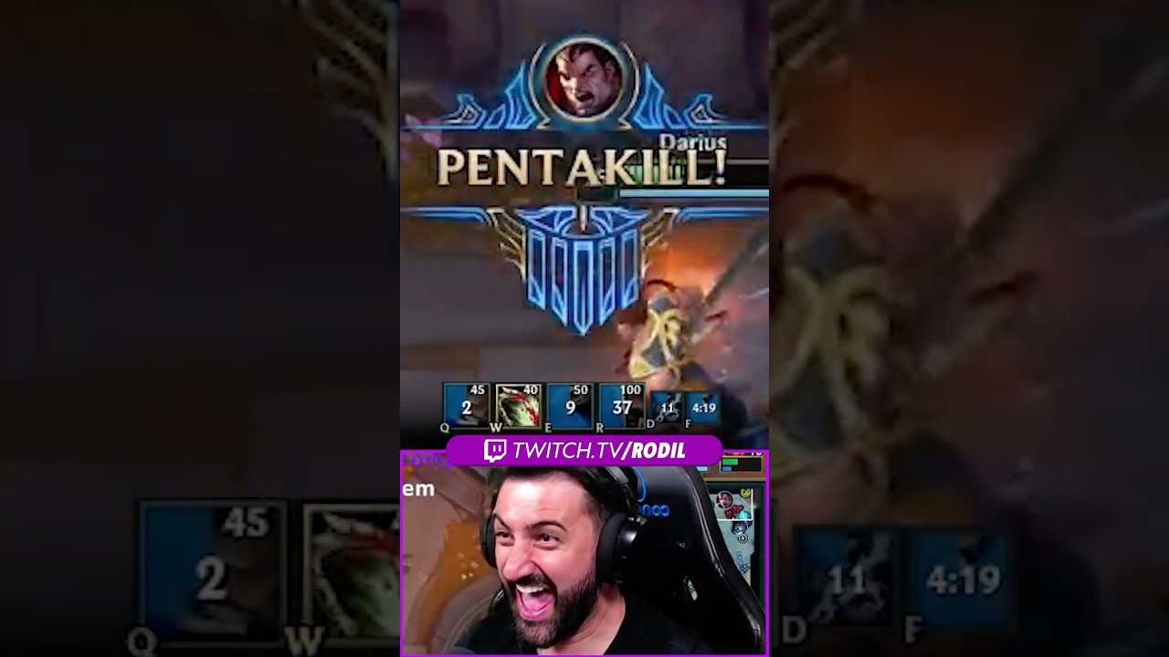 COMO FAZER PENTA DE DARIUS  #leagueoflegends
