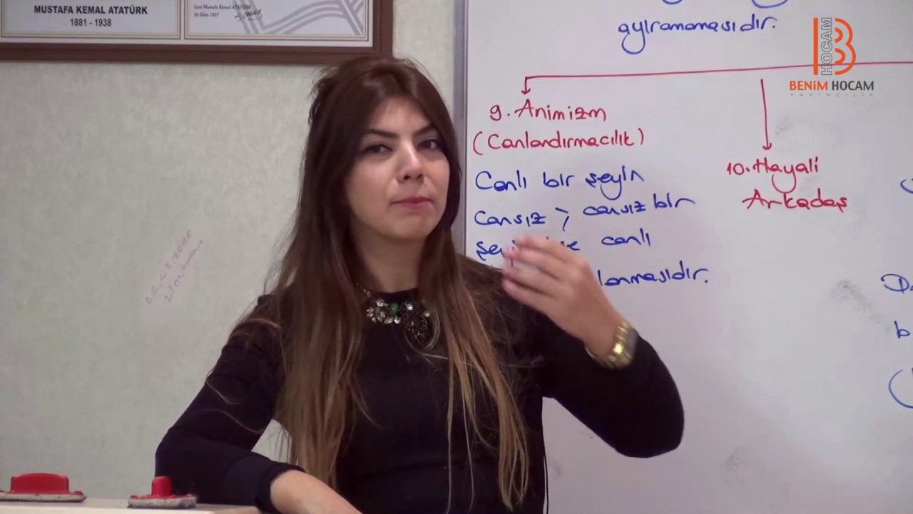 12) Piaget ve İşlem Öncesi Dönem - II - Gelişim Psikolojisi Dersi - Ayşegül Aldemir (2017)