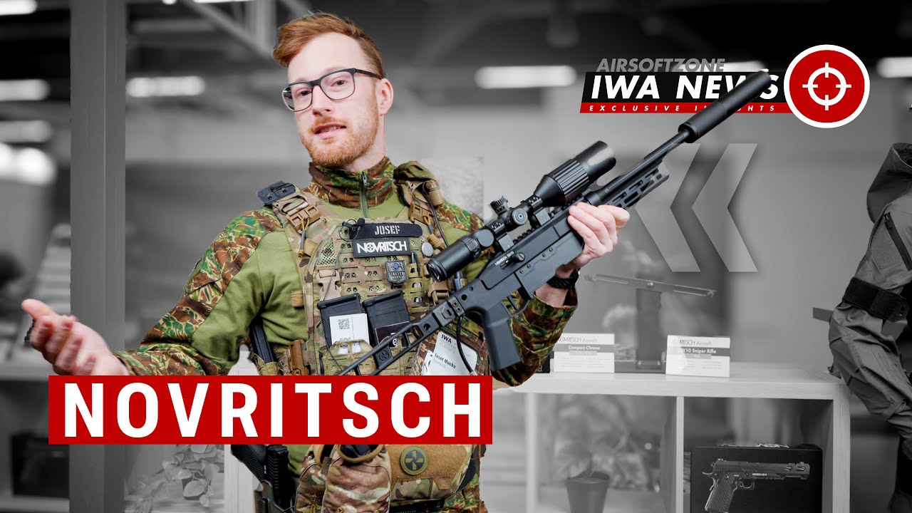 6.5 Joule SSG11 🔥 | SSX10 HPA / Gas Hybrid Sniper Rifle | NOVRITSCH IWA 2025 AIRSOFT NEWS