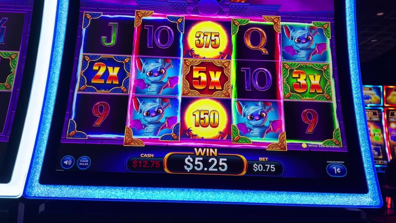 New Slot AGS Mummy Moolah at Winstar World Casino 