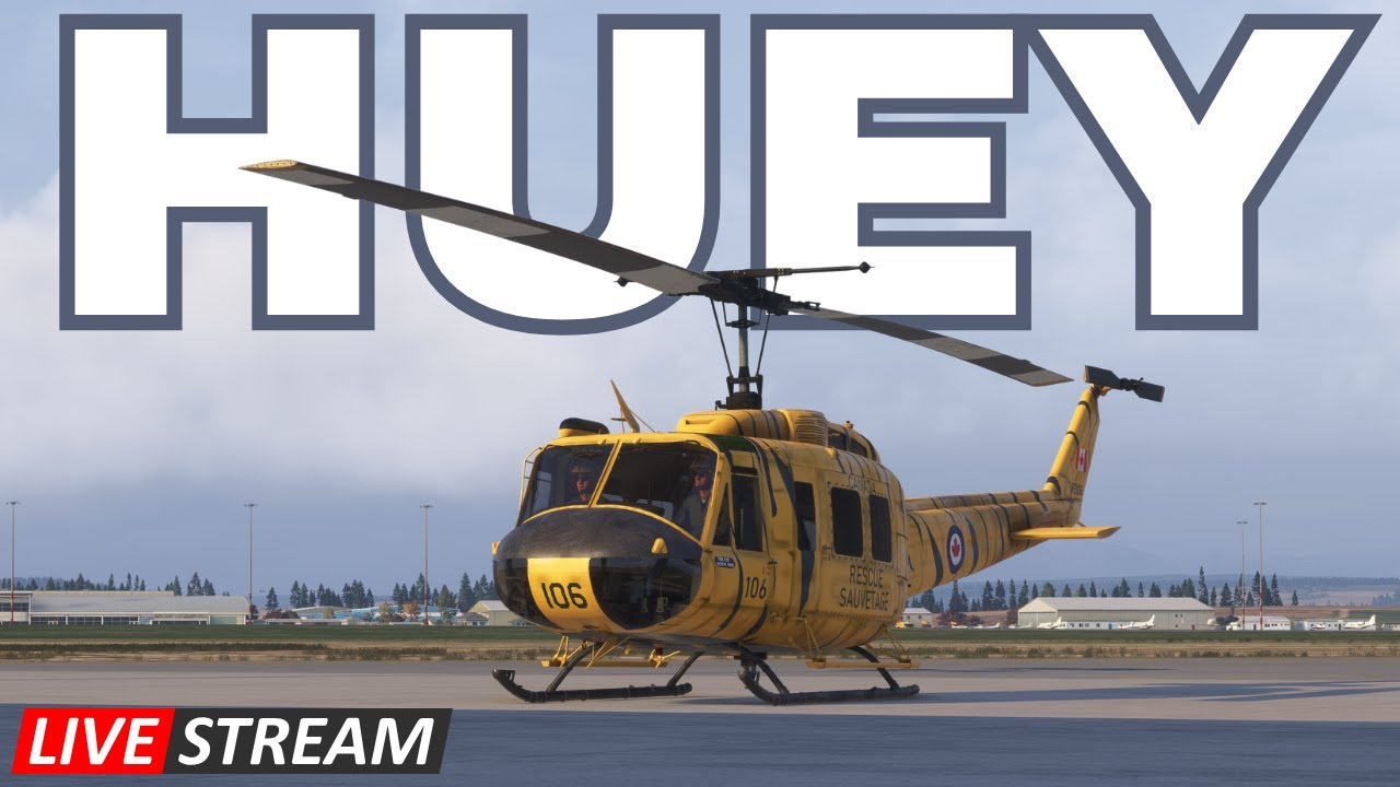 Livestream - UH-1H Huey - Inverness to 'The Traitors' Castle -Microsoft Flight Simulator 2024