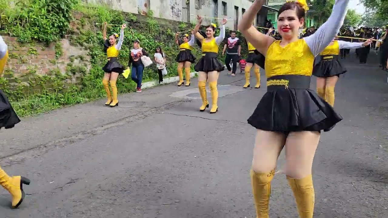 INSA MUSIC BAND  desfile previo al band fest la libertad oeste 2025 en lourdes colon 
