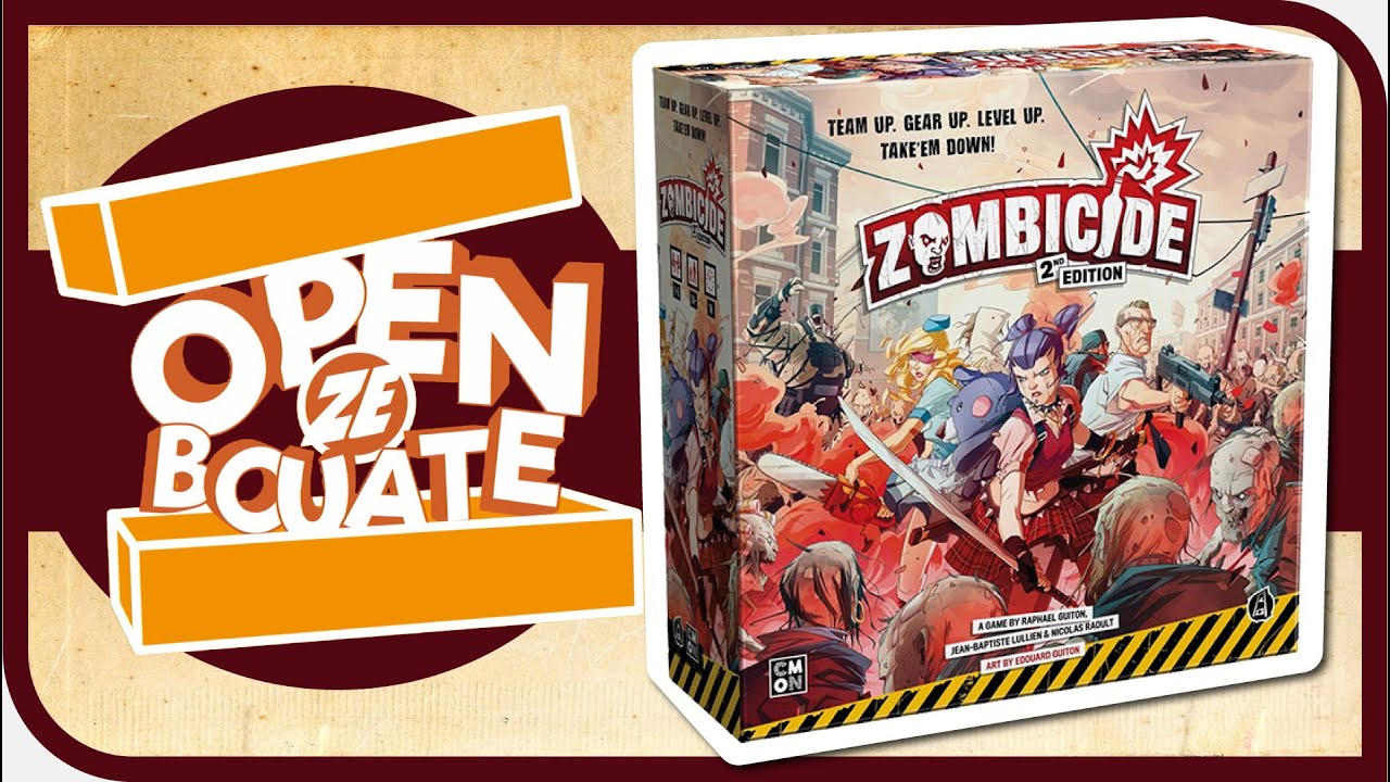 Zombicide (Saison 1) - 2ème Edition - Unboxing