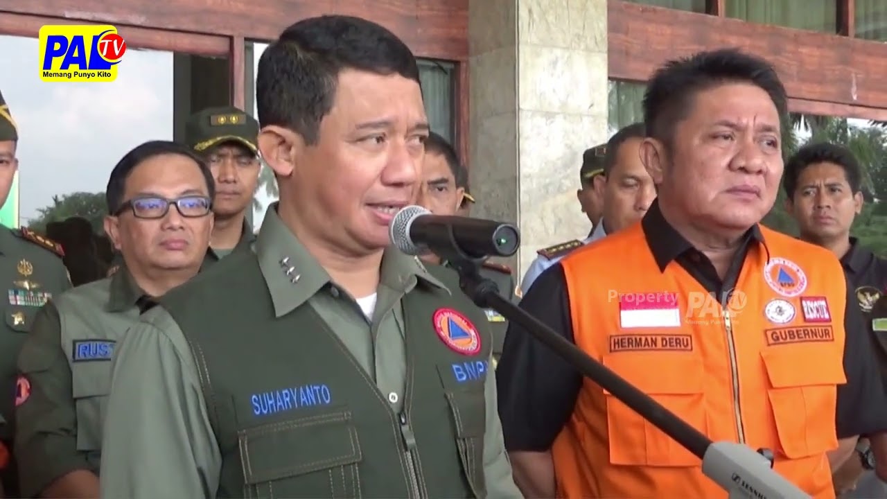 KEPALA BNPB RI PIMPIN RAKOR SATGAS KARHUTLA DI PROVINSI SUMSEL