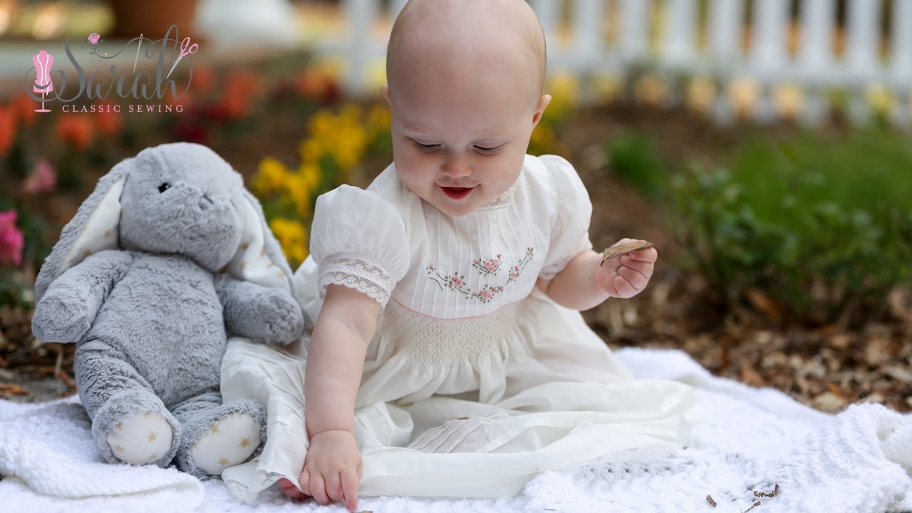 Heirloom Easter Dress Sewing Tutorial | Children's Corner Jamie Pattern