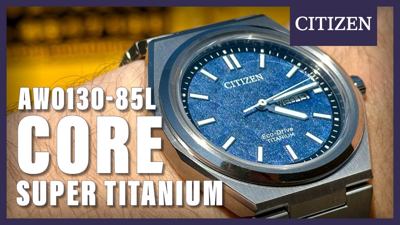Unboxing The Citizen Core AW0130-85L Titanium