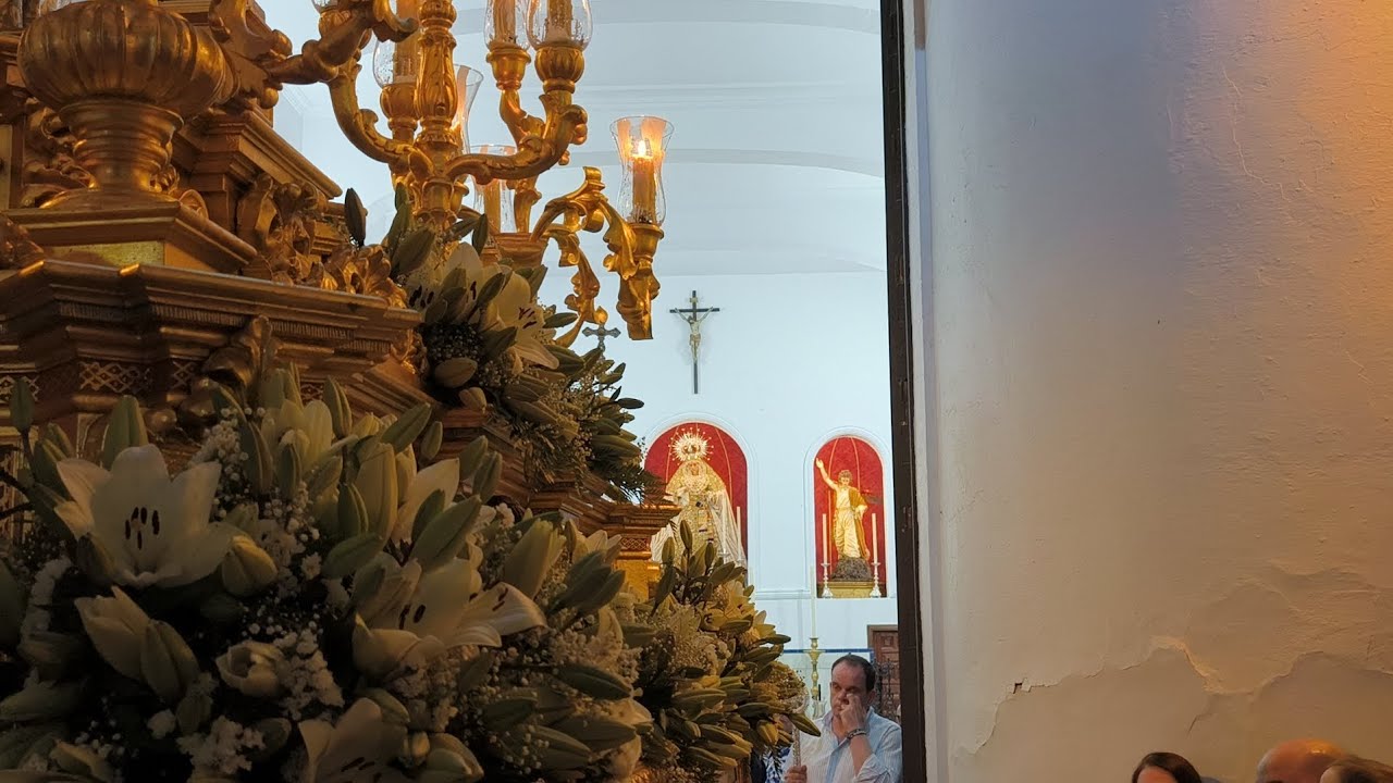4K|| PROCESIÓN MARÍA AUXILIADORA SANLÚCAR LA MAYOR 2024 || SALUDO @hermandaddelhuertosanlucar6918