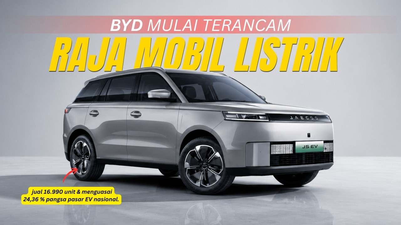 TERUNGKAP ! INI ALASAN JAECOO J5 JADI RAJA MOBIL LISTRIK INDONESIA