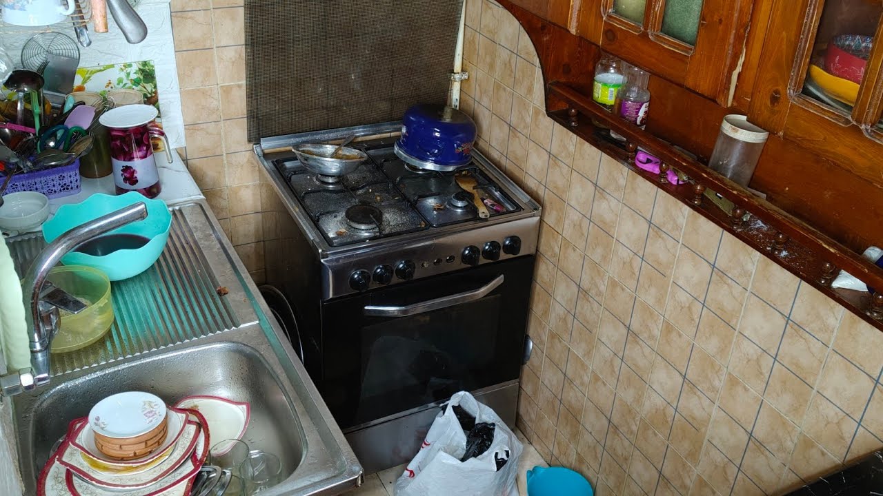 حتى لو مطبخك مليون مكركب😭 ويضرب يقلب فى 30دقيقه هنخليه مطبخ عروسه تنضيفات رمضان 2026