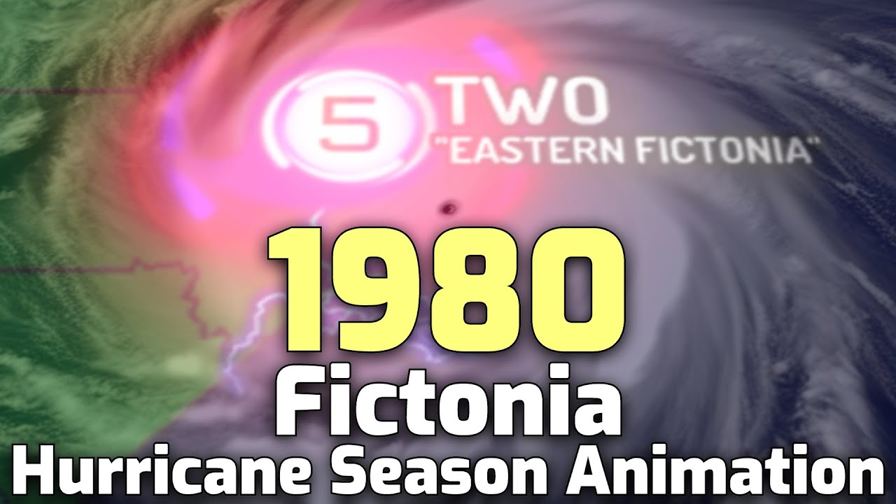 1980 Fictonia Hurricane Season Animation (Hypothetical)