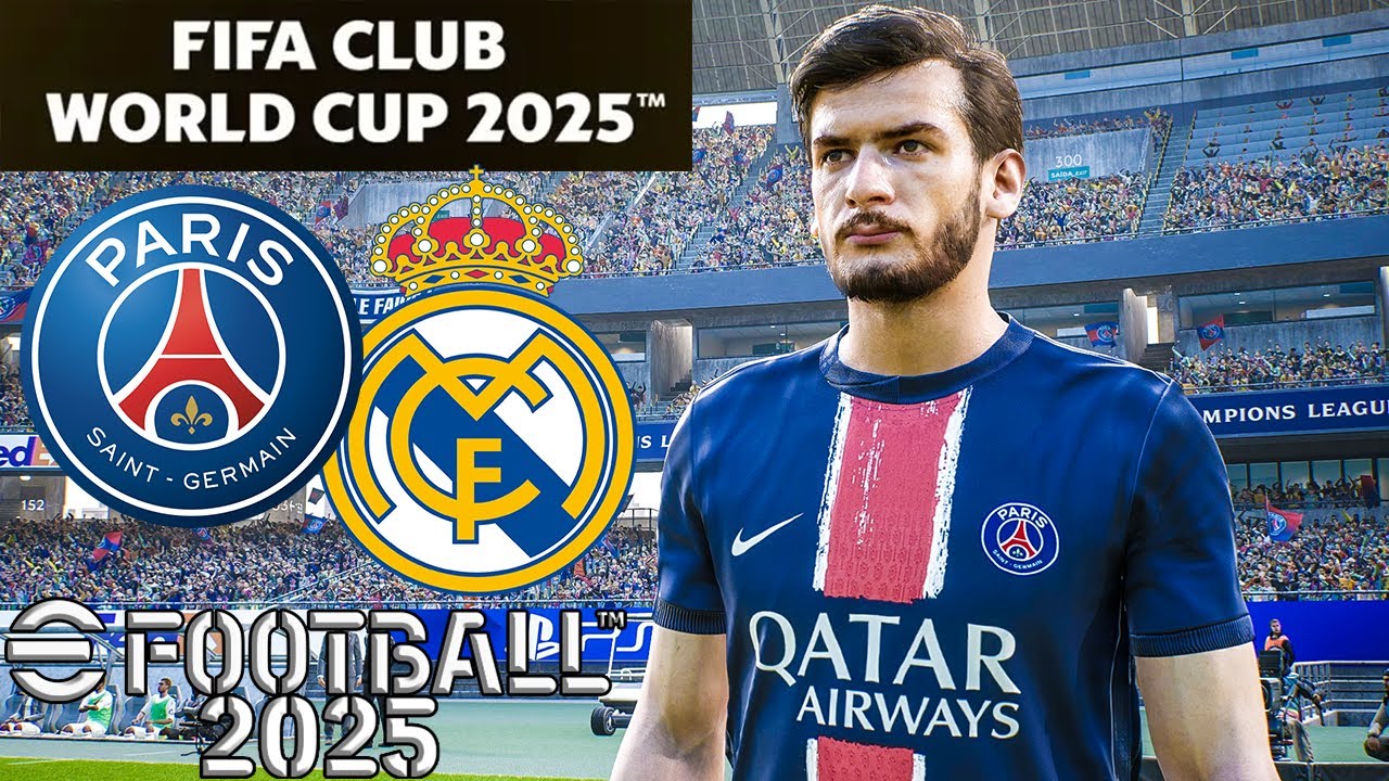 eFootball 2025 - PSG vs Real Madrid | Coupe du Monde des Clubs 2025 | PS5™ [4K60]