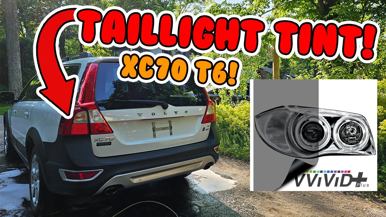 INSTALLING TAILLIGHT TINT ON MY 2010 XC70 T6! Looks so much better now!