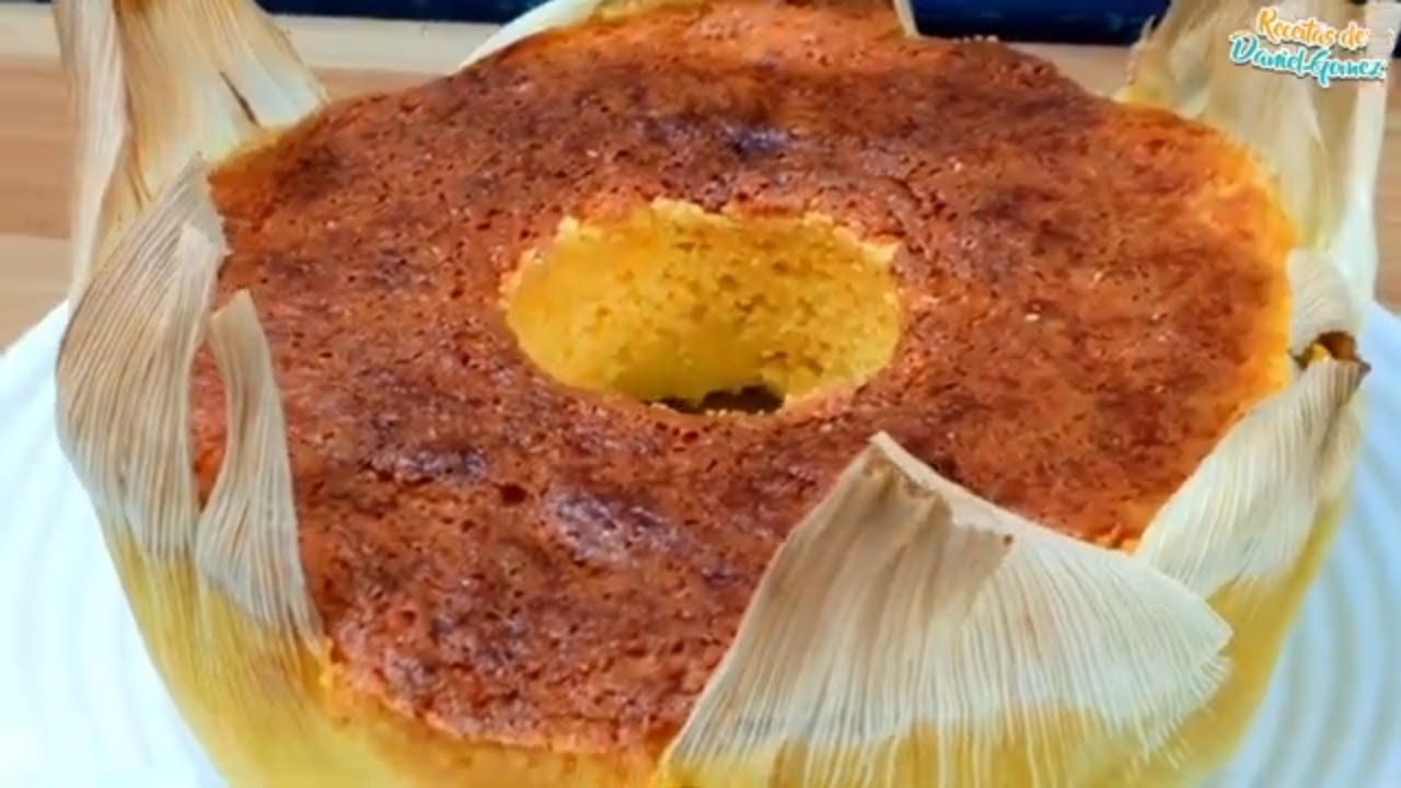 BOLO DE MILHO VERDE TIPO PAMONHA