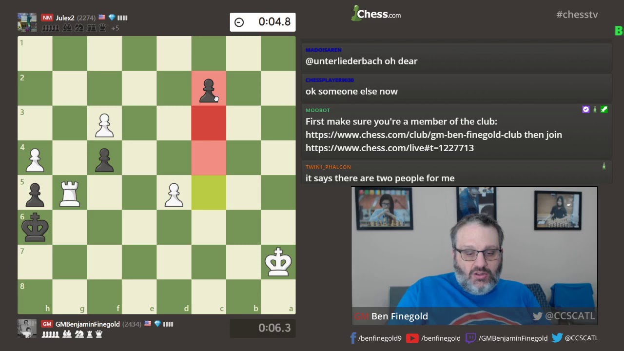 LIVE Coverage - 2020 FIDE Steinitz Memorial - May 15, 2020