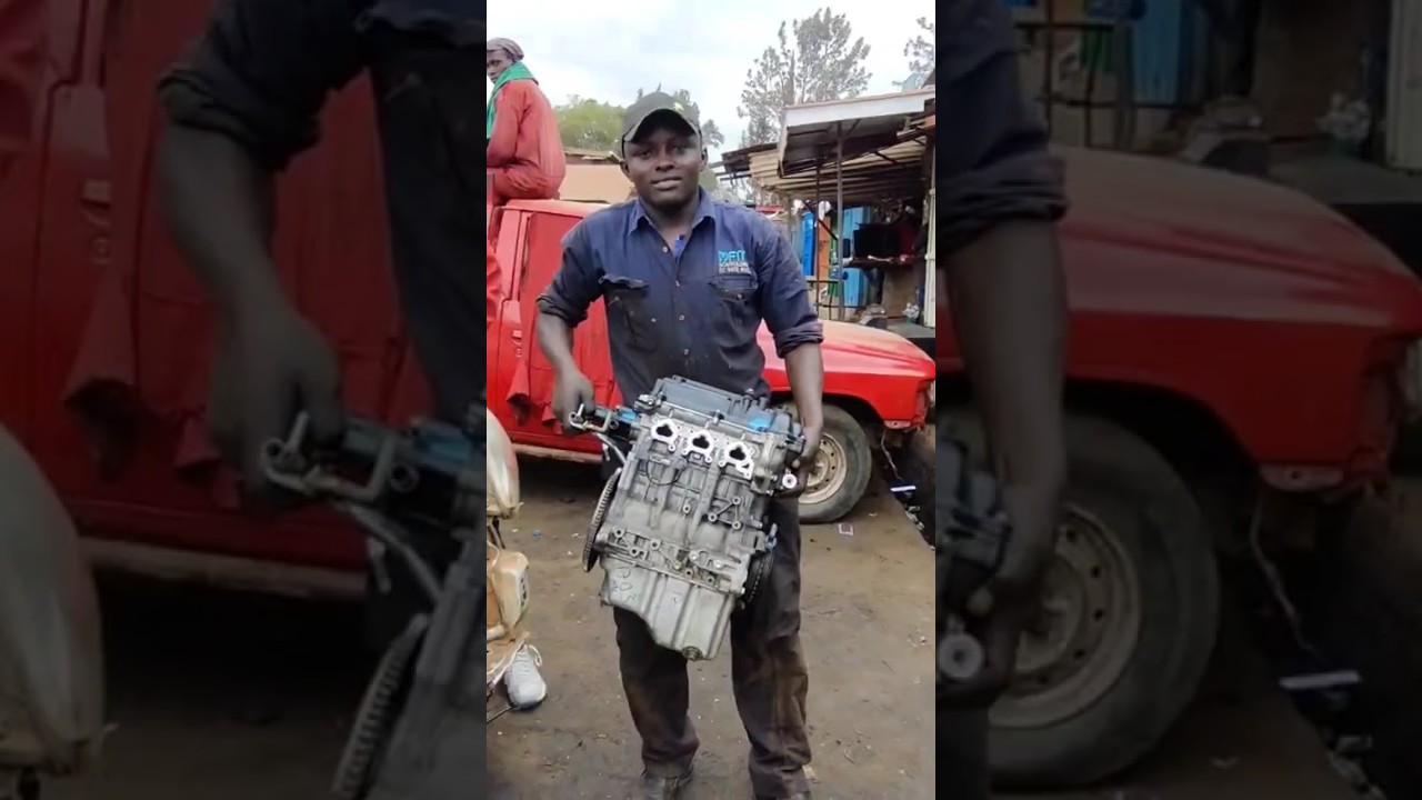 strong African mechanic