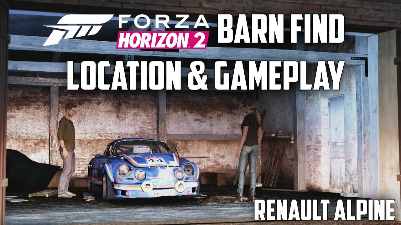 Forza Horizon 2 - Renault Alpine A1 10 1600S - Location & Gameplay (Barn Find)