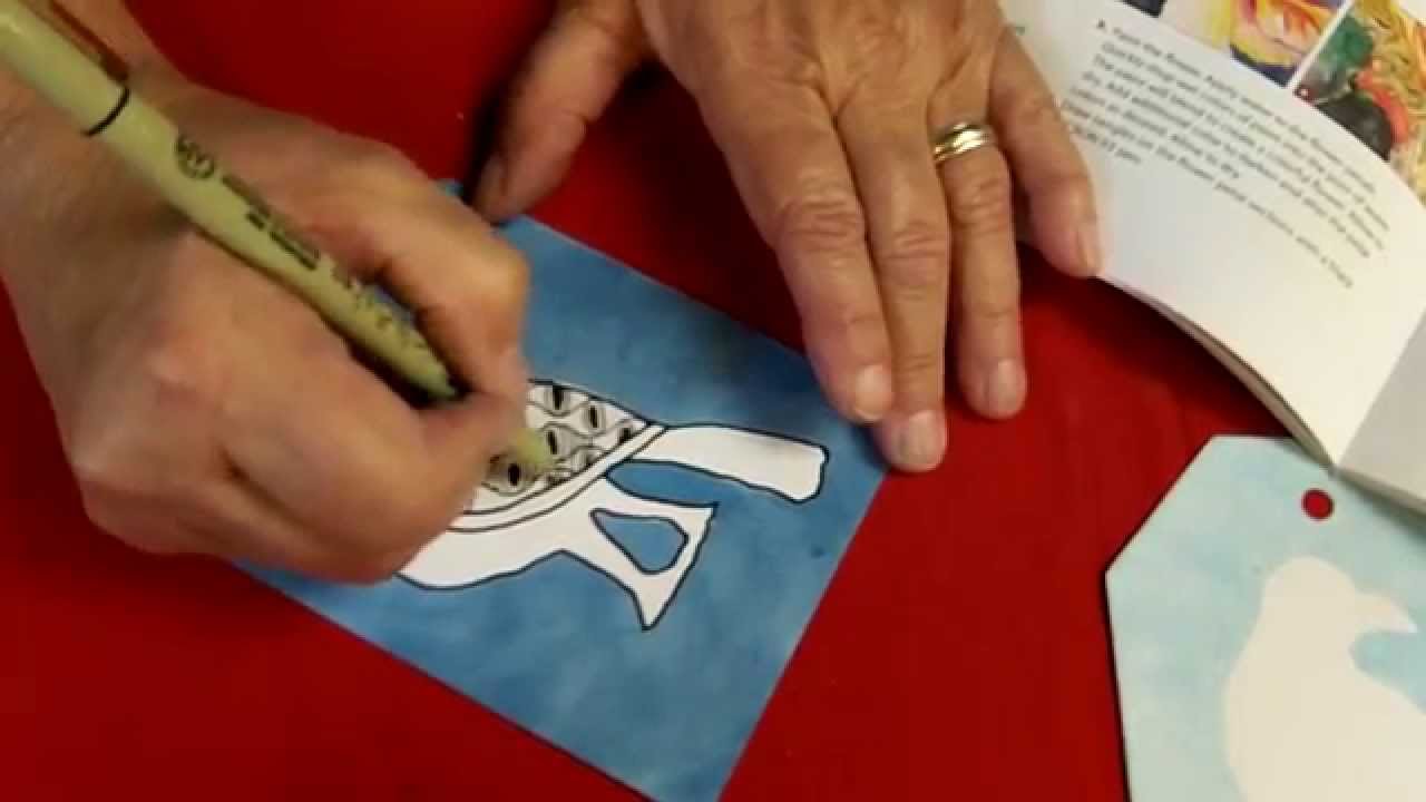 Zentangle® Bird Tags