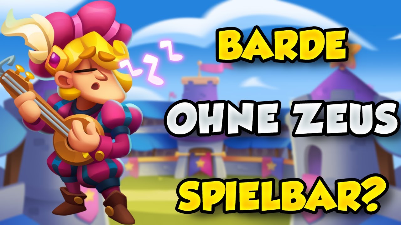 Rush Royale | Wie stark ist die Barde OHNE Zeus!? | Max. Barde Gameplay