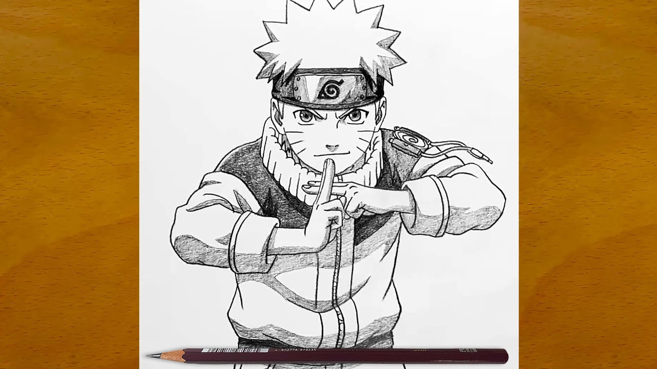 How to Draw Naruto Step by Step | Easy Anime Drawing Tutorial
