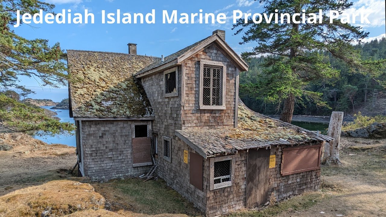 Jedediah Island Marine Provincial Park - Strait of Georgia, BC Canada