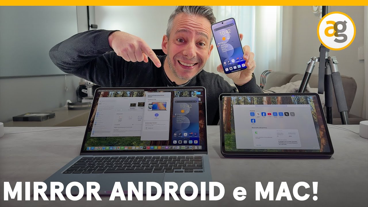 ASSURDO! XIAOMI meglio di IPHONE nell'interfaccia con il MAC