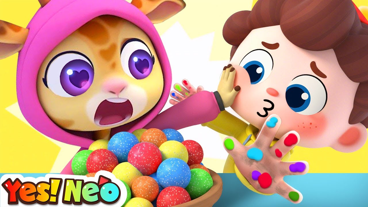 Johny Johny Yes Papa | Wash Your Hands | Back to School | Nursery Rhymes & Kids Songs | Yes! Neo