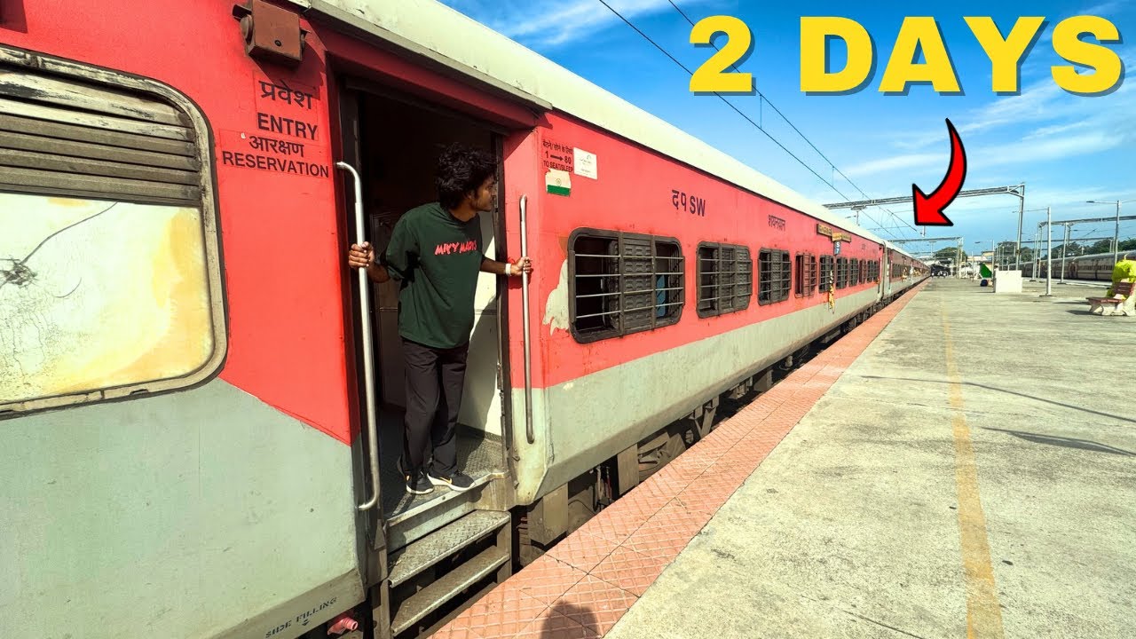SPENT (42+ HOURS) IN TRAIN || DELHI TO RAMESWARAM || PART-1