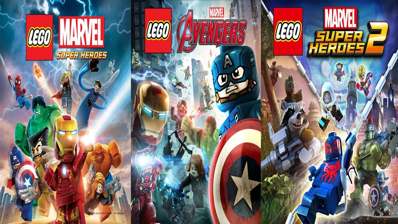 LEGO Marvel Saga - 3 Full Games 100% Longplay Walkthrough