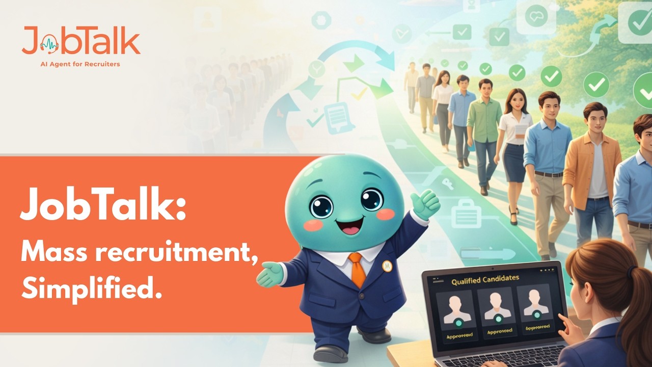 JobTalk: Mass recruitment, simplified.