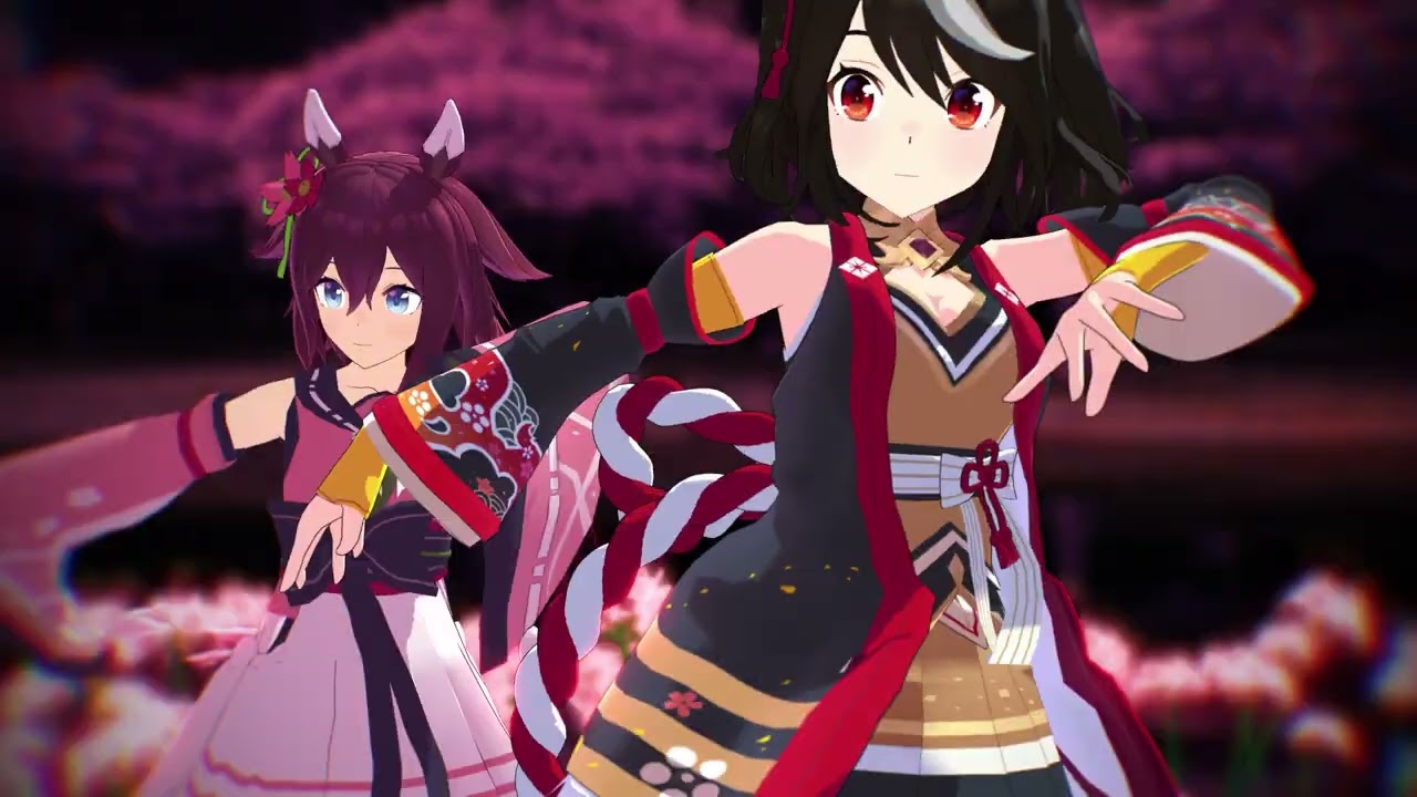 【MMDウマ娘】『千本桜』キタサンブラック＋サクラチヨノオー