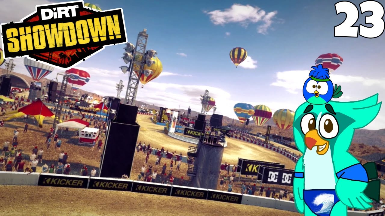 Let's Play Dirt Showdown - Part 23 - All Star Tour - 8 Ball - Roulette Rumble