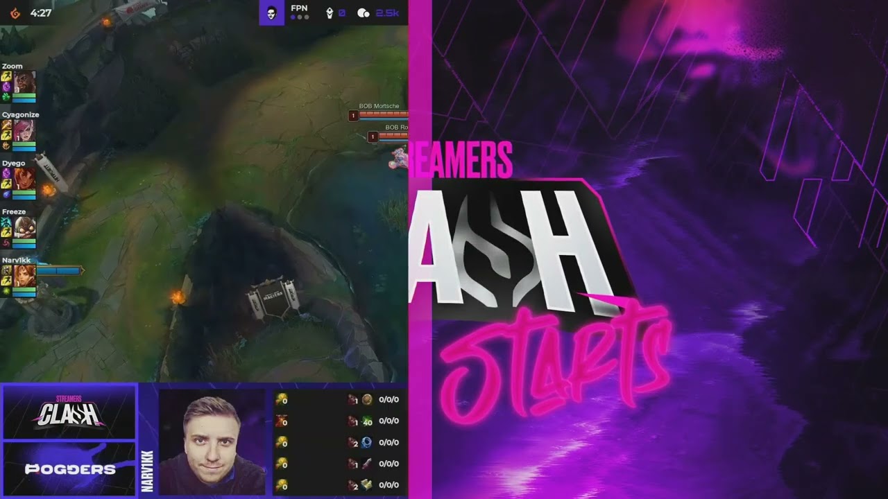 Streamers Clash SEMIFINÁLE | ROB vs FREEZE | 4.Hra