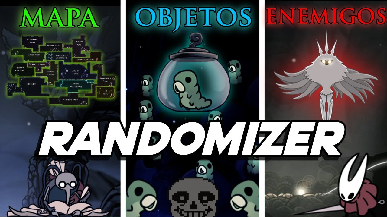 EL TRIPLE RANDOMIZADOR DE HOLLOW KNIGHT (+Poorly Translated)