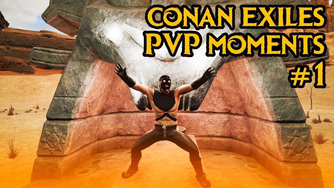 Conan Exiles: PvP moments #1 - Dogs of the Desert. (clan: Roman Legion)