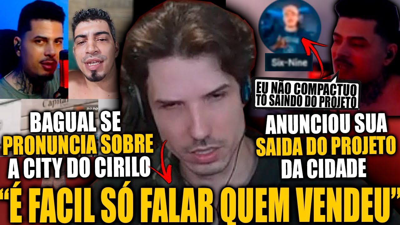 URGENTE!😬CIRILO VEM A PÚBLICO E ANUNCIA SUA SAÍDA DO PROJETO DA CIDADE VAZADA!BAGUAL SE PRONUNCIOU
