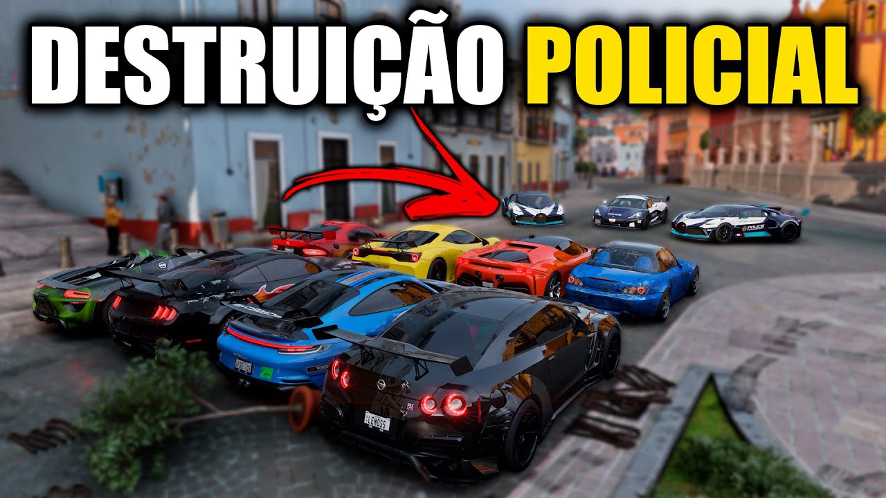 DESTRUIÇÃO COMO VOCÊ NUNCA VIU KKK - FORZA HORIZON 5 GAMEPLAY
